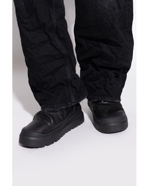 Ugg Black 'Heritage Utility Mini' Snow Boots for men