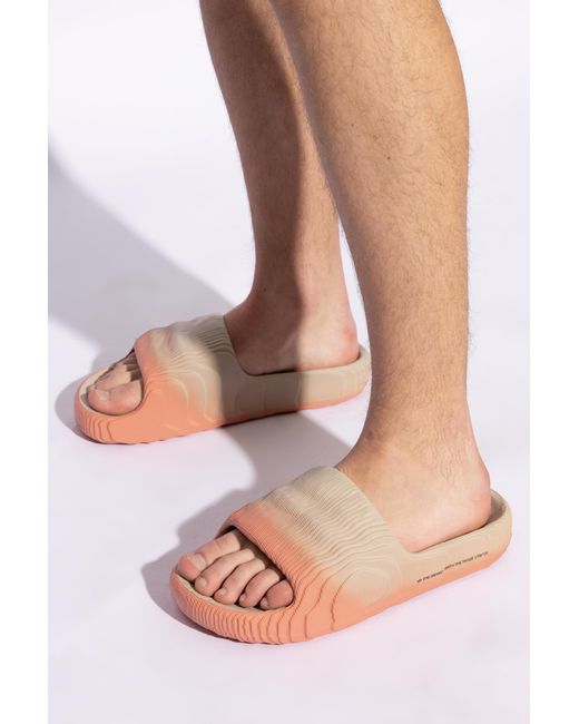 Adidas Originals Pink Slippers 'Adilette 22' for men