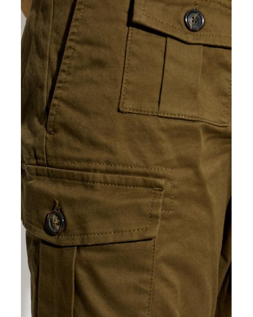 DSquared² Green 'Cargo' Trousers for men