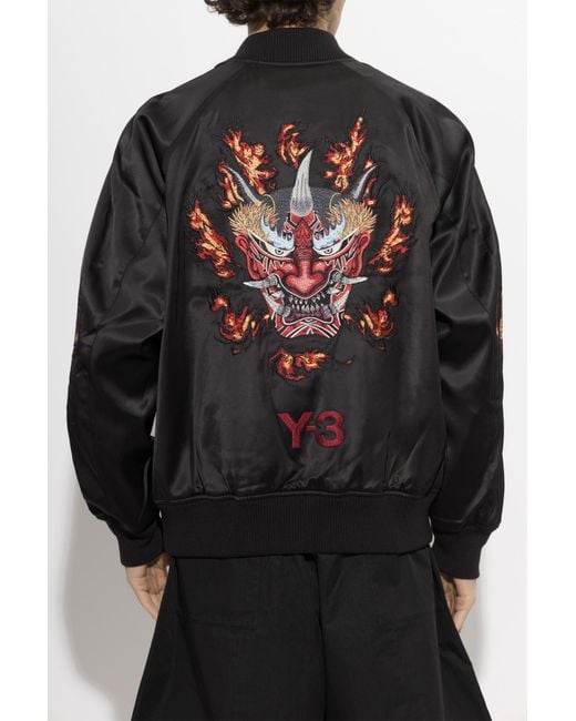 Y-3 Black 'Bomber' Jacket for men