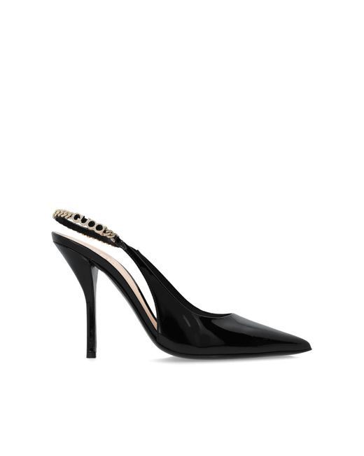 Gucci Black High-heeled Shoes,