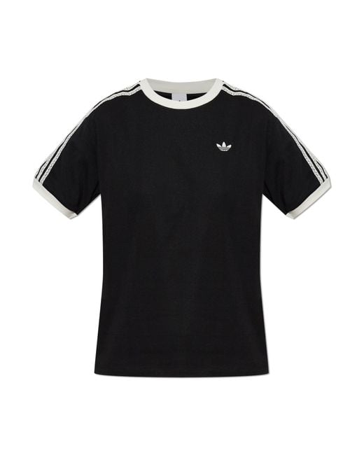 Adidas Originals Black T-Shirt With Logo