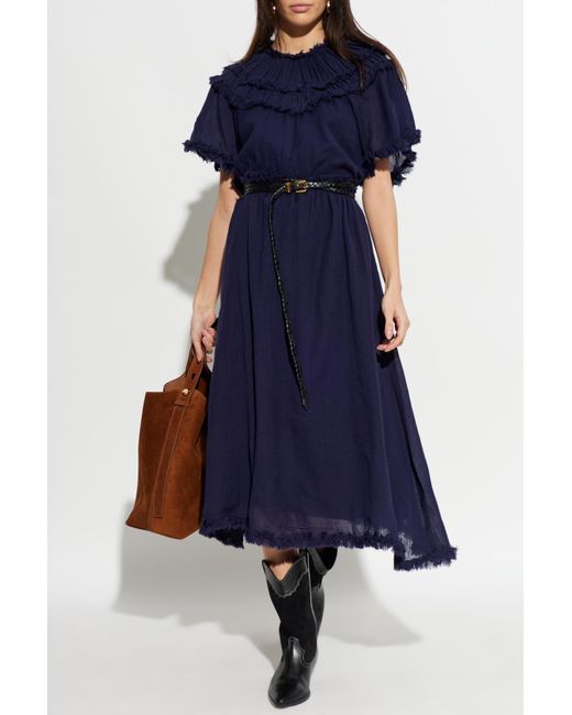 Ulla Johnson Blue Dress 'Ayan'
