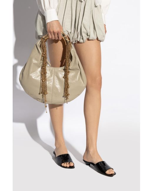 Chloé Metallic Leather Hobo Bag