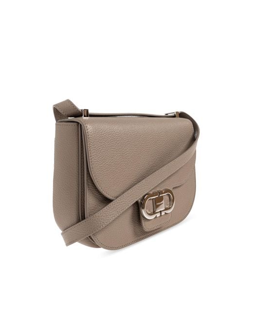 Ferragamo Brown Double Bag