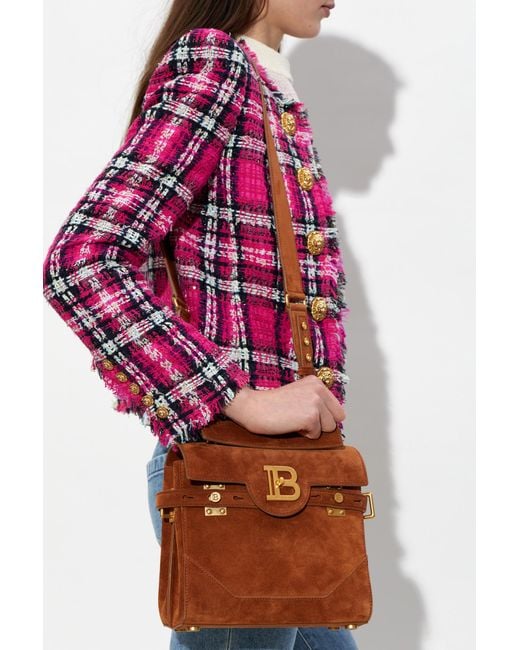 Balmain Red Handbag 'B-Buzz 23'