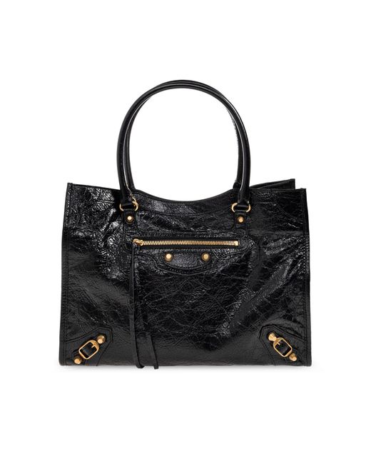 Balenciaga Black Shoulder Bag 'Le City Small'