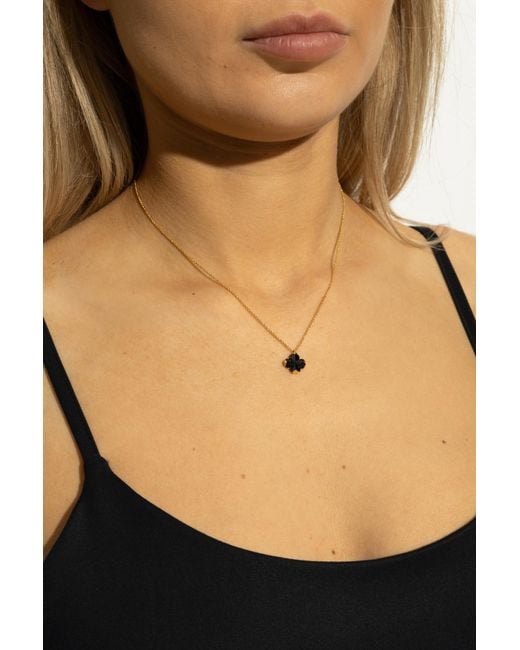 Kate Spade Metallic Necklace With Pendant