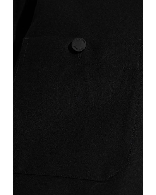 Givenchy Black Wool Shirt for men