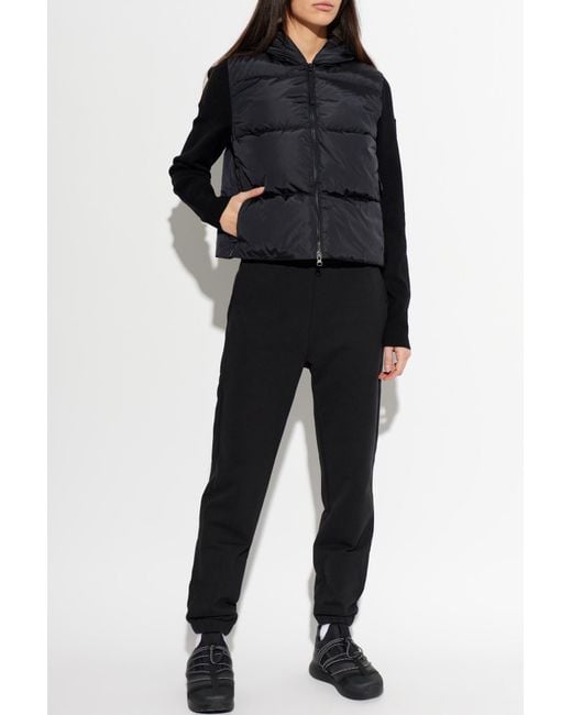 Lacoste Black Sweatpants With Cuffs