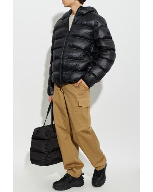 Moncler Black Puffer Jacket 'Guadiana' for men