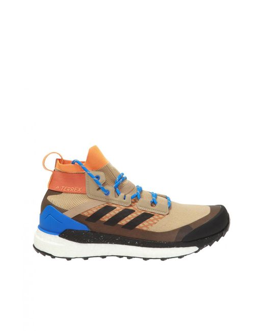 Adidas Originals Brown 'terrex Free Hiker' Sock Sneakers for men