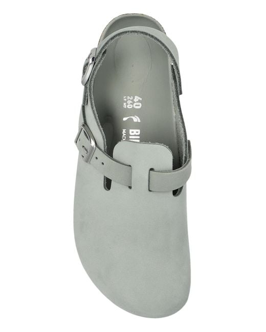 Birkenstock Gray Slides Tokio Ii