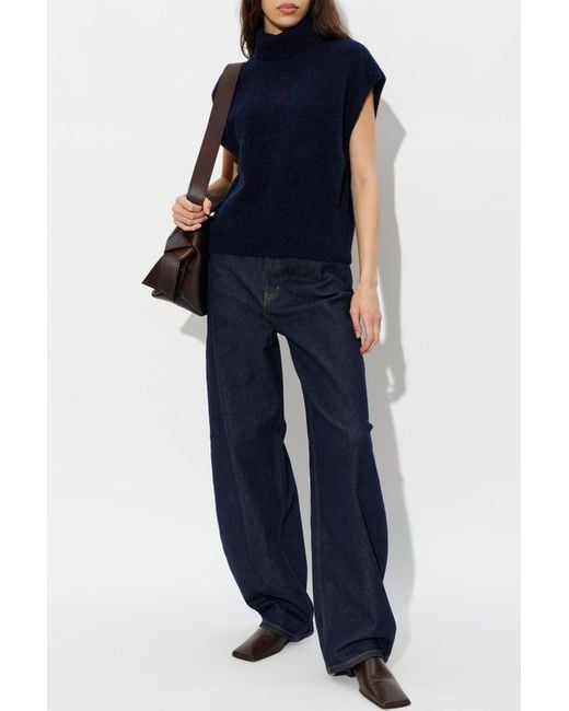 Gestuz Blue Turtleneck 'Gzalpha'