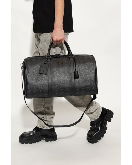 MCM 'ottomar' Duffel Bag in Black for Men Lyst