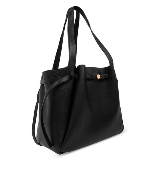 Tory Burch Black Romy Large Tote Bag