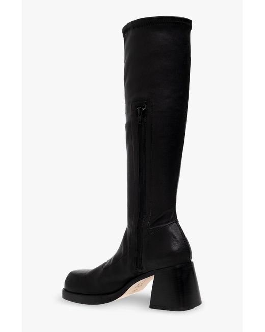 Miista Black ‘Hedy’ Heeled Boots
