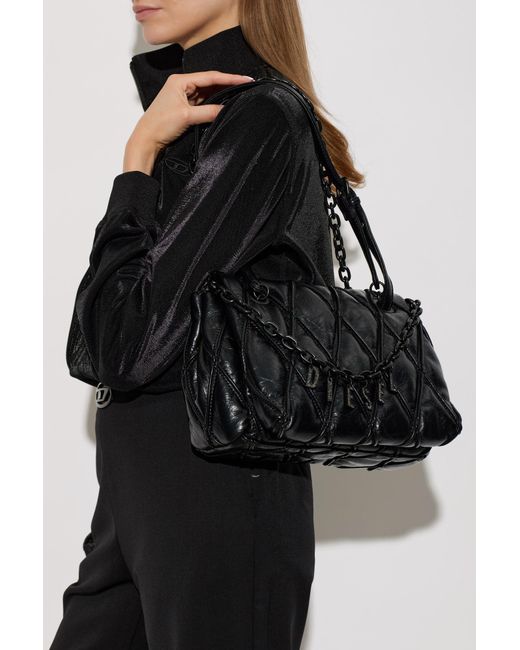 DIESEL Black Bag 'Charm-D'