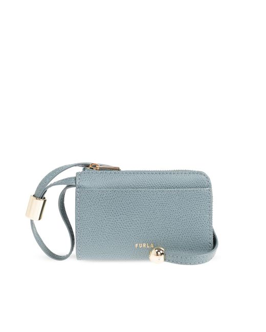 Furla Blue "Laura Medium" Wallet
