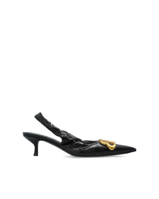 Balenciaga White Heeled Shoes Monaco