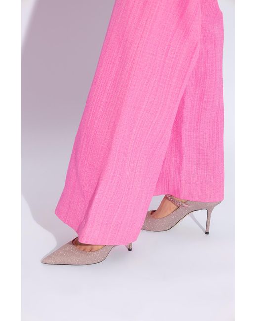 Jimmy Choo Pink High Heels 'Bing'