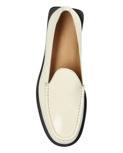 Jacquemus Black Loafers Shoes for men