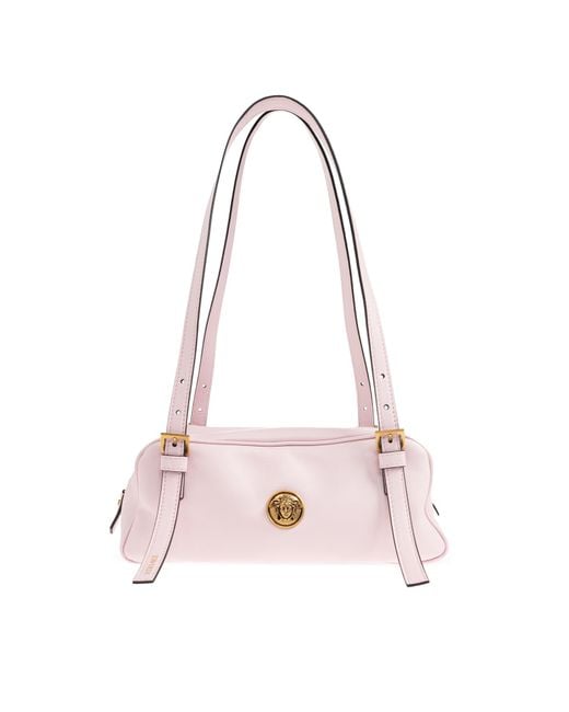 Versace Pink "Emblème Bowling" Bag