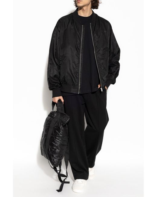 AllSaints Black "Future" Bomber Jacket for men