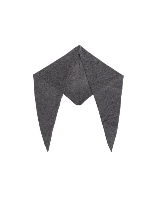 Lisa Yang Gray Cashmere Scarf 'Florianne'