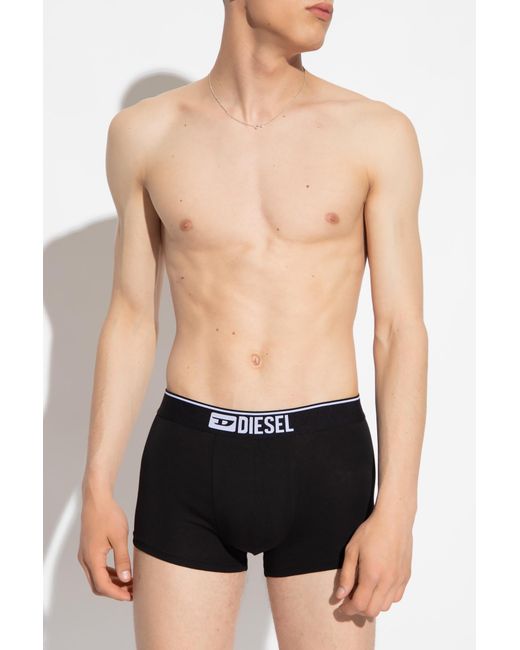 DIESEL Black Boxers 3-Pack for men