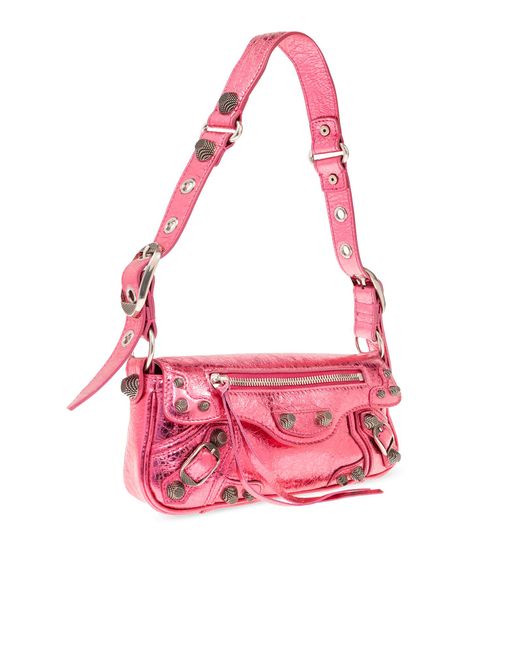 Balenciaga Pink 'le Cagole Xs' Shoulder Bag,