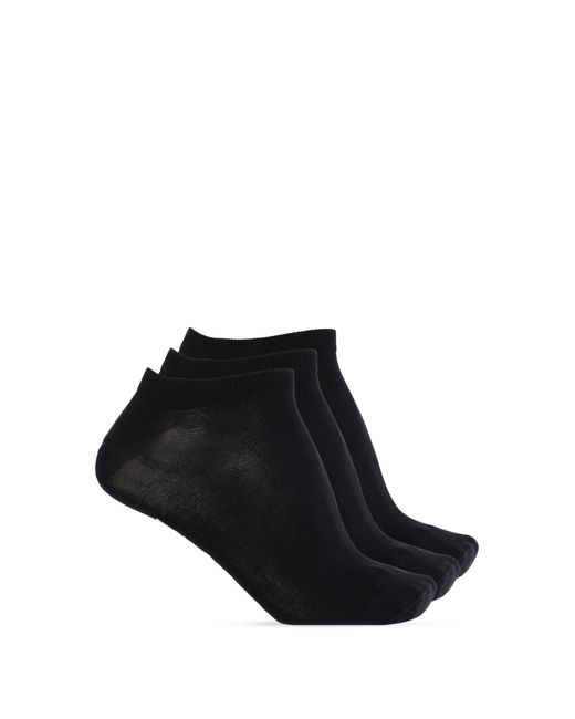DIESEL Black Three-Pack Of Socks 'Skm-Gost-Threepack' for men
