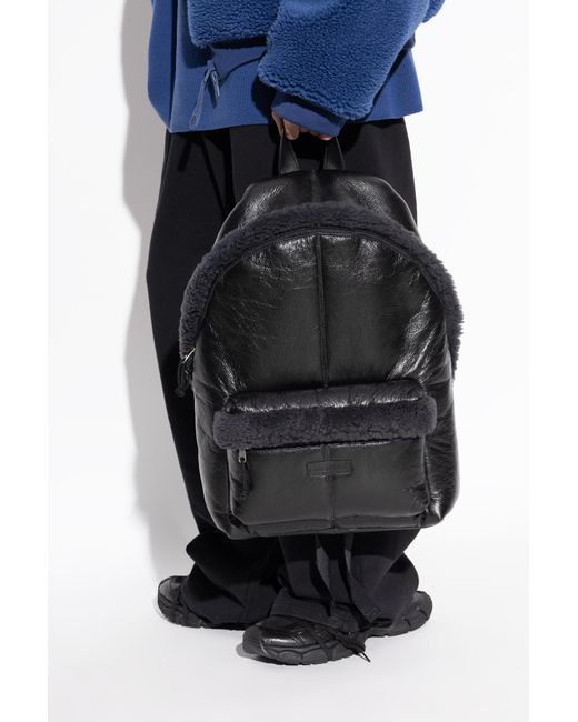 Balenciaga Black 'Explorer' Backpack for men