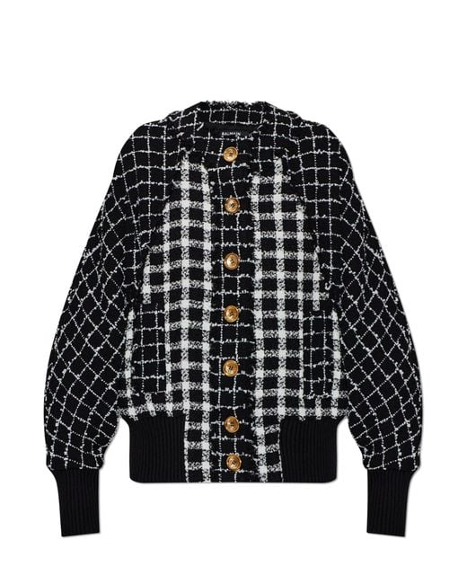 Balmain Black Bomber Jacket