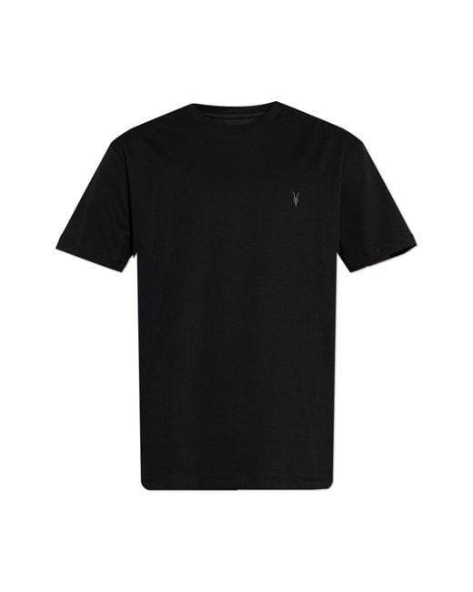 AllSaints Black T-Shirt 'Dexter' for men