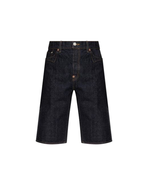 KENZO Blue Denim Shorts