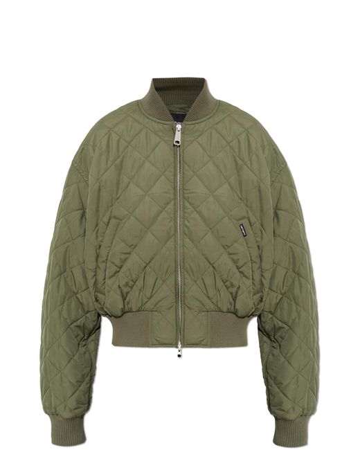 Carhartt Green Insulated Jacket 'Selma Liner'