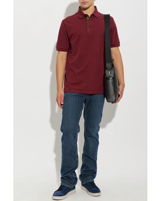 Etro Polo Shirt With Embroidered Logo for men