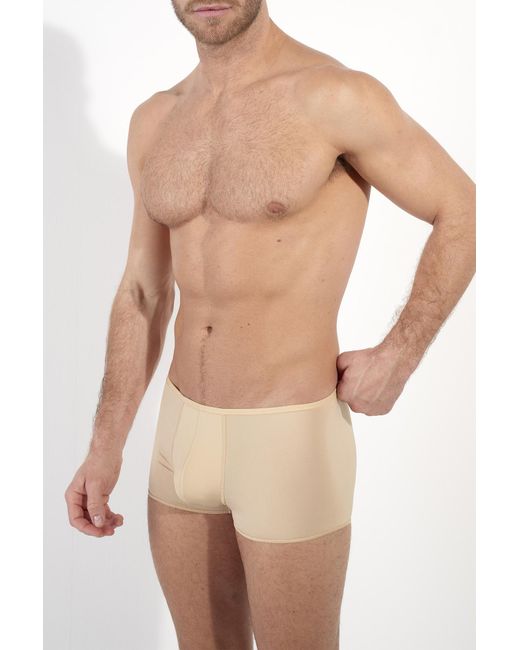 Hom Natural Boxers From The "Plume" Collection for men