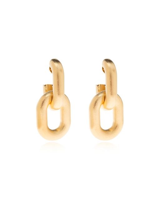 DSquared² Metallic Earrings With Links