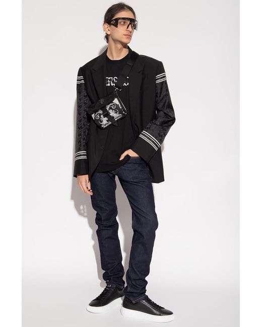 Versace Blue Slim Fit Jeans for men