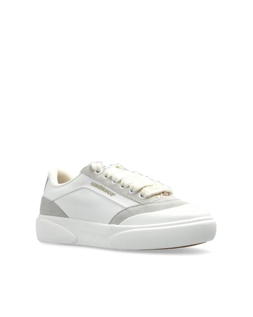 Casablanca White Sports Shoes With Logo for men