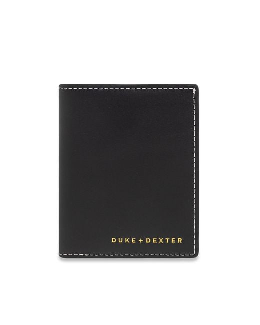 Duke & Dexter Black 'Dean' Wallet for men