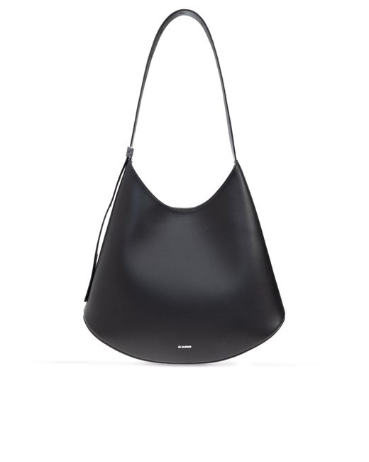 Jil Sander Black Shoulder Bag Eldorado Medium