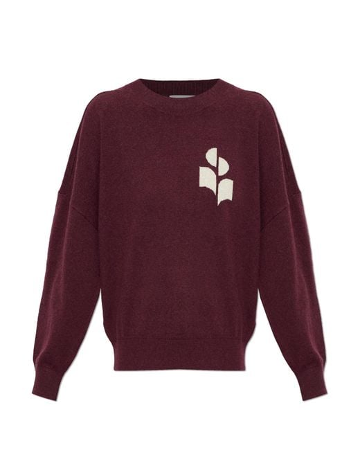 Isabel Marant Purple Sweater 'Marisans'