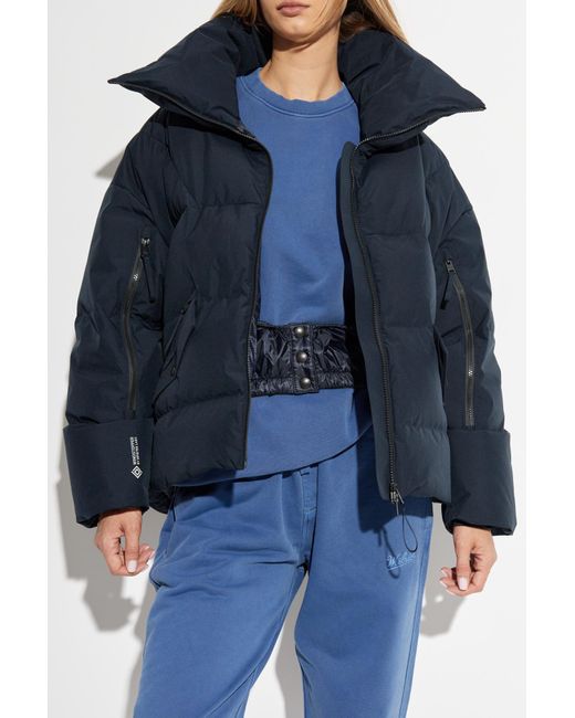 Woolrich Blue Insulated Wide-Collar Ski Jacket