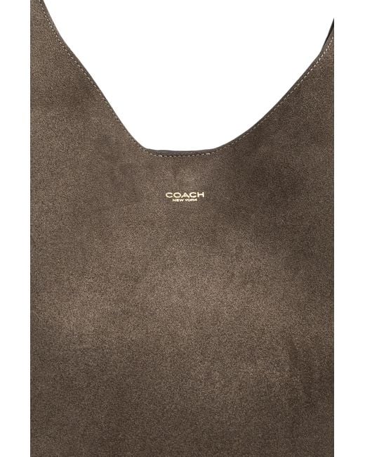 COACH Brown Shoulder Bag 'Suede 39'
