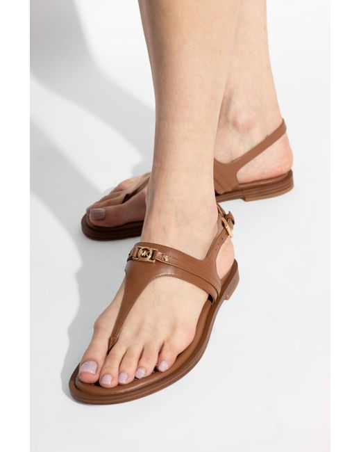 MICHAEL Michael Kors Brown Sandals Mandy