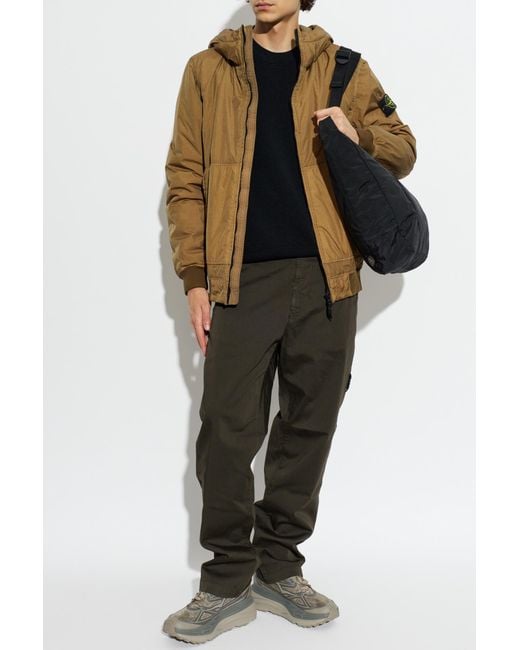 Stone Island Blue Wool Sweater for men