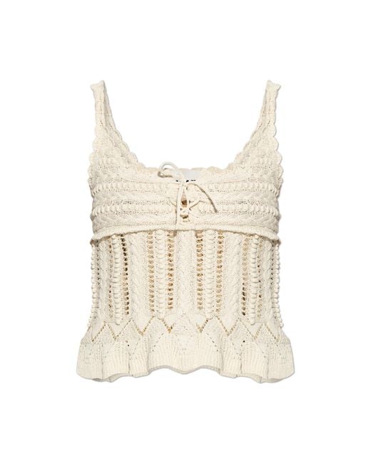 Isabel Marant Natural Top 'Neves'